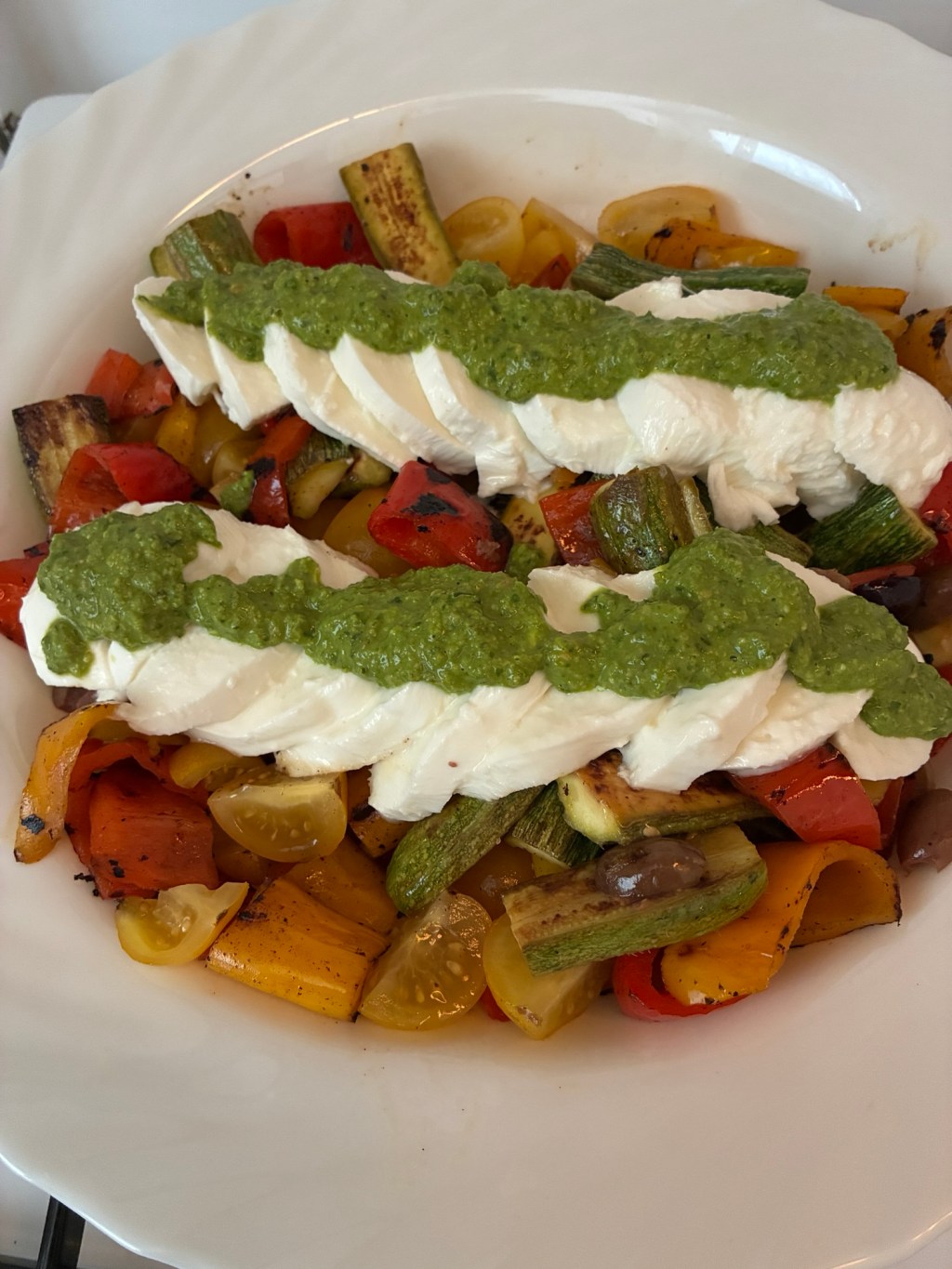 Légumes d’Italie au&nbsp;pesto